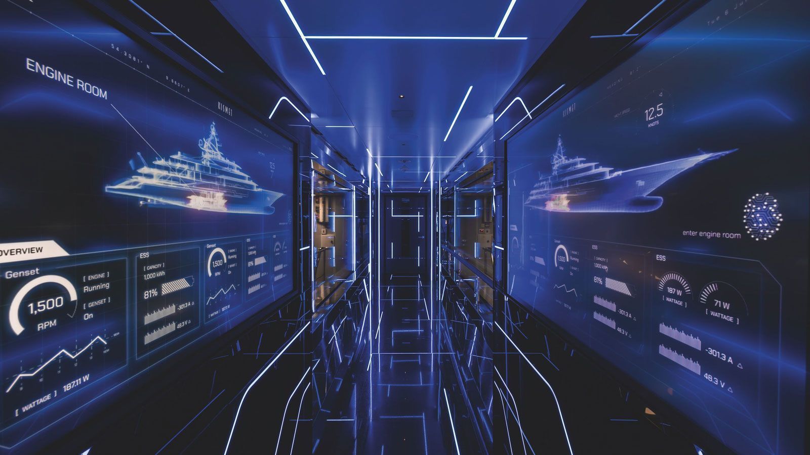 1600x900 Cool engine rooms on board the world's best superyachts