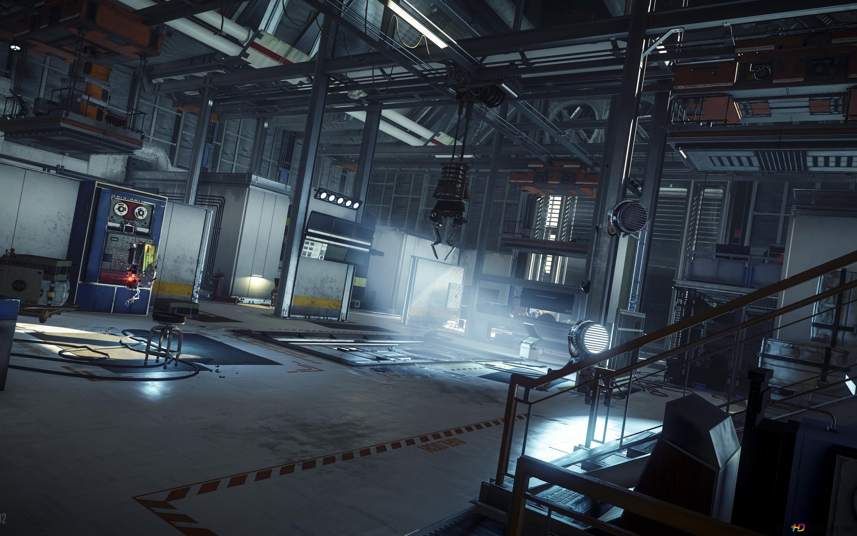 2880x1800 Prey, Engine room 4K wallpaper download