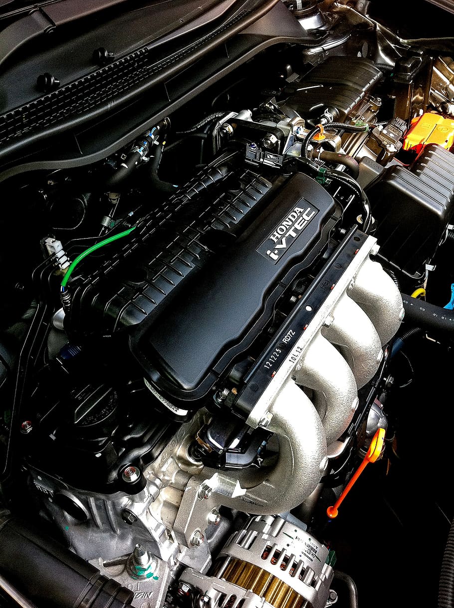 910x1218 HD wallpaper: the engine, in the engine room, the car, driven, gasoline engines
