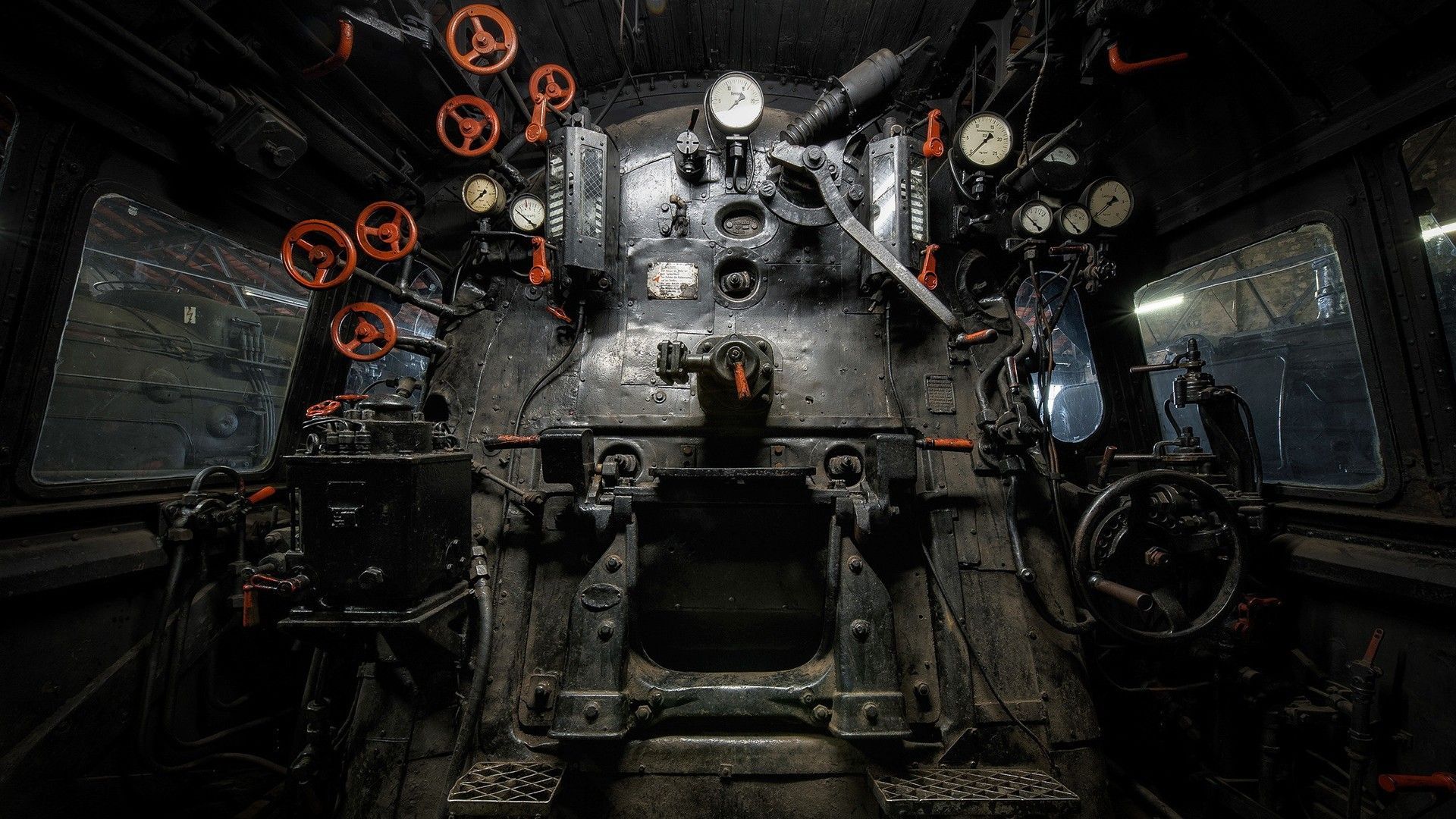1920x1080 train, Steam locomotive, Photography, Vehicle interiors Wallpaper HD / Desktop and Mobile Background