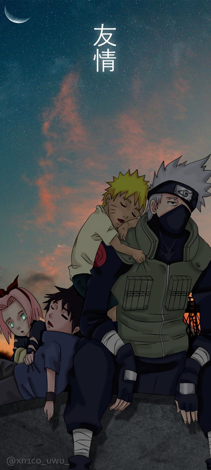 800x1778 HD child naruto wallpaper