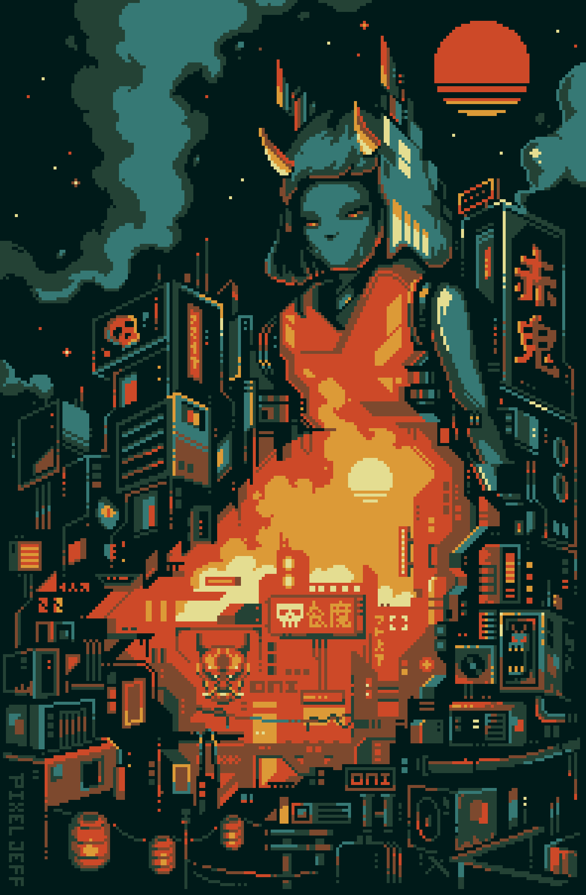 1182x1806 Oni - Behance