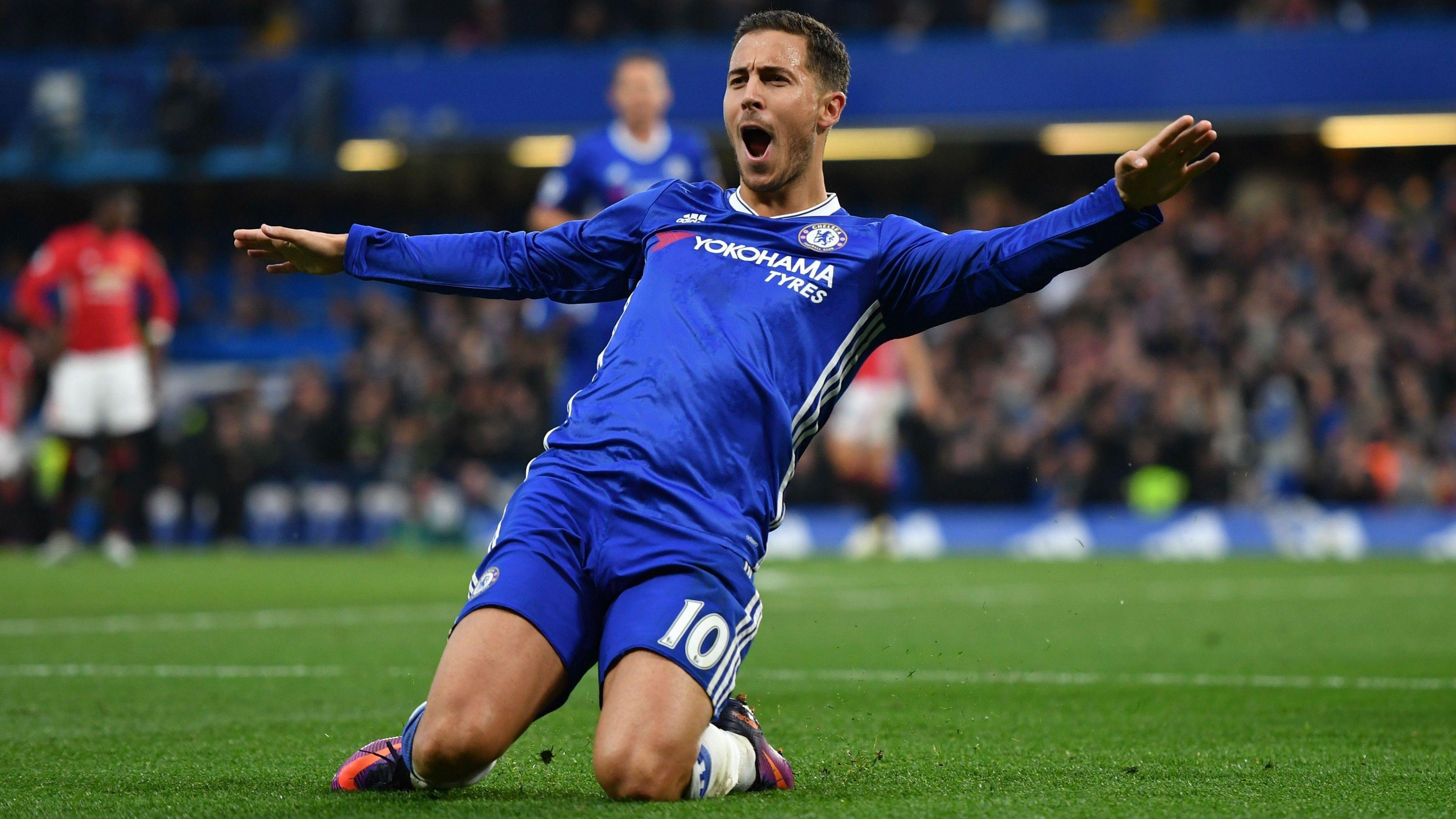 3840x2160 Wallpaper Eden Hazard, Chelsea, soccer, 4K, Sport