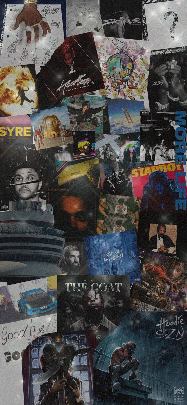 736x1596 Album Cover Wallpaper