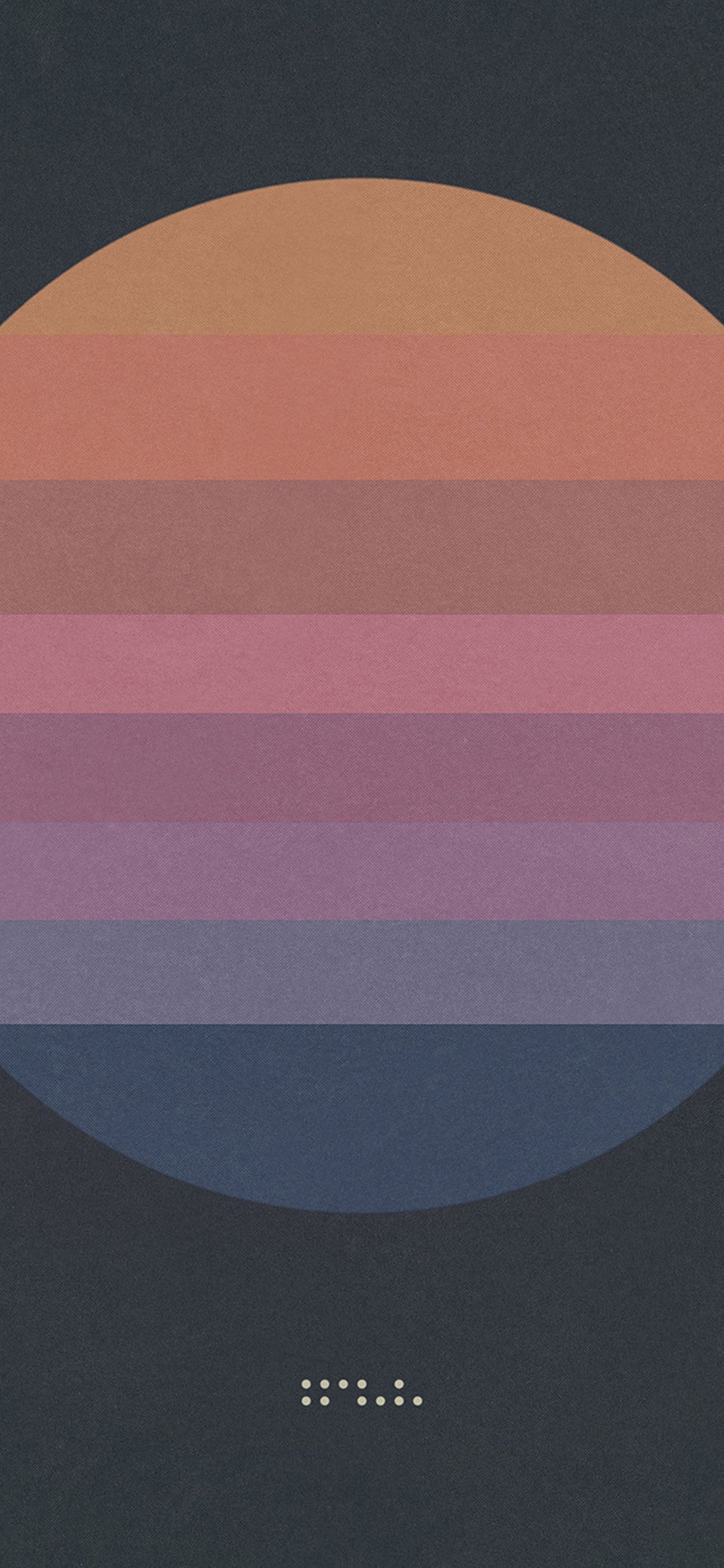 1125x2436 iPhoneXpapers art music album cover illust simple