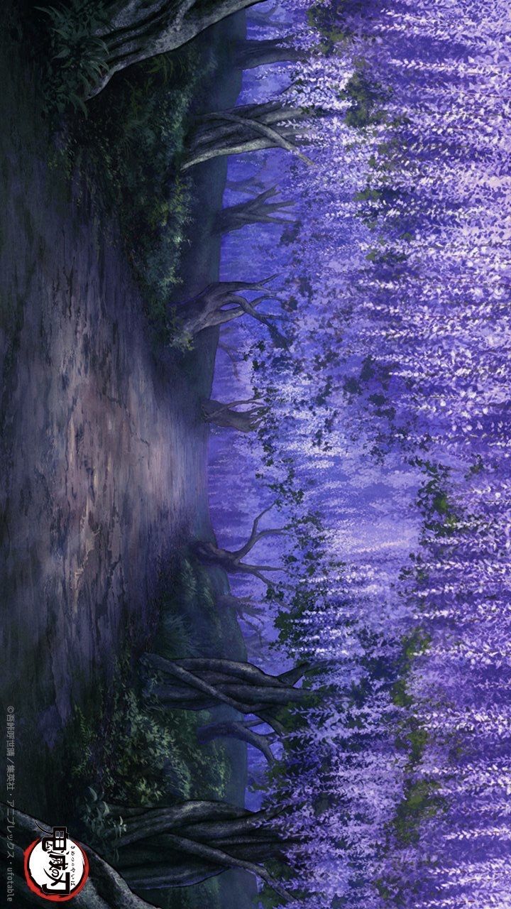 720x1280 Purple Aesthetic Fantasy Landscape Wallpaper