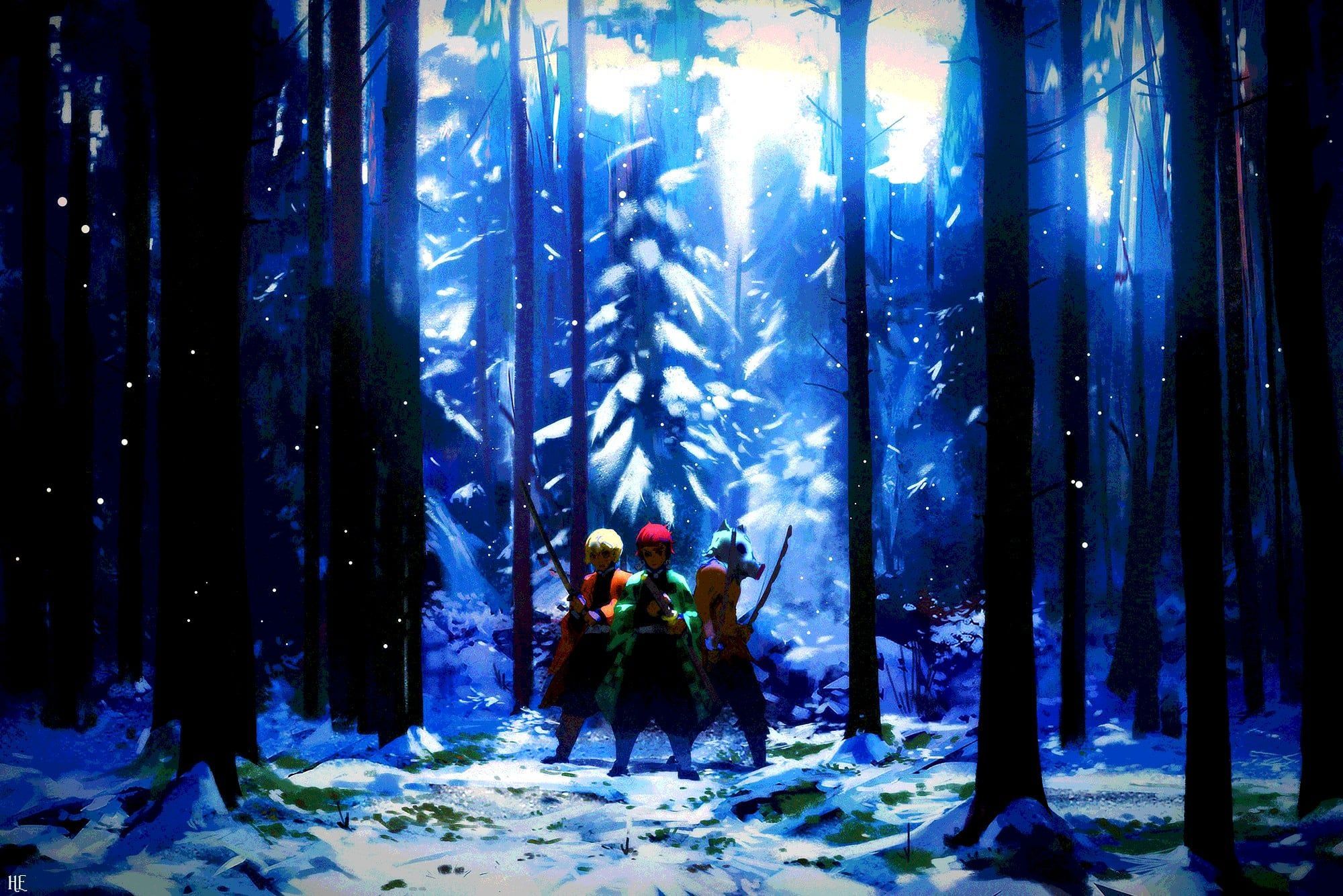 2000x1334 Demon Slayer Wallpaper : R WQHD_Wallpaper