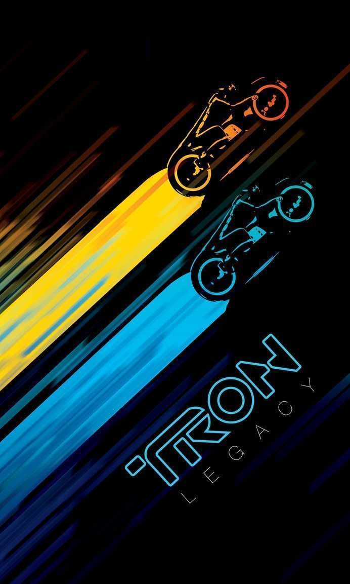 692x1153 Tron Legacy poster. The movie sucked (but had a good soundtrack) but this looks pretty good