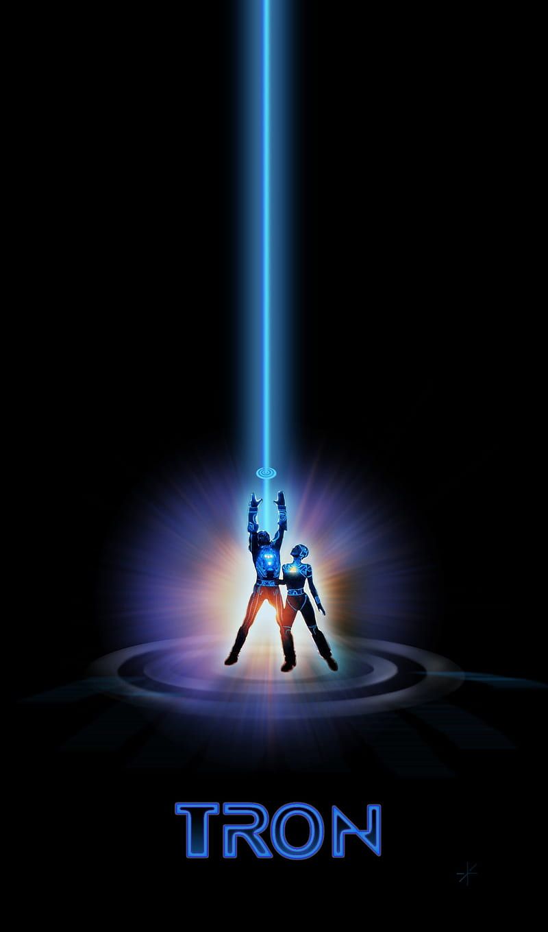 800x1359 Tron Poster Classic, Movie, Sci Fi, Space, HD Phone Wallpaper