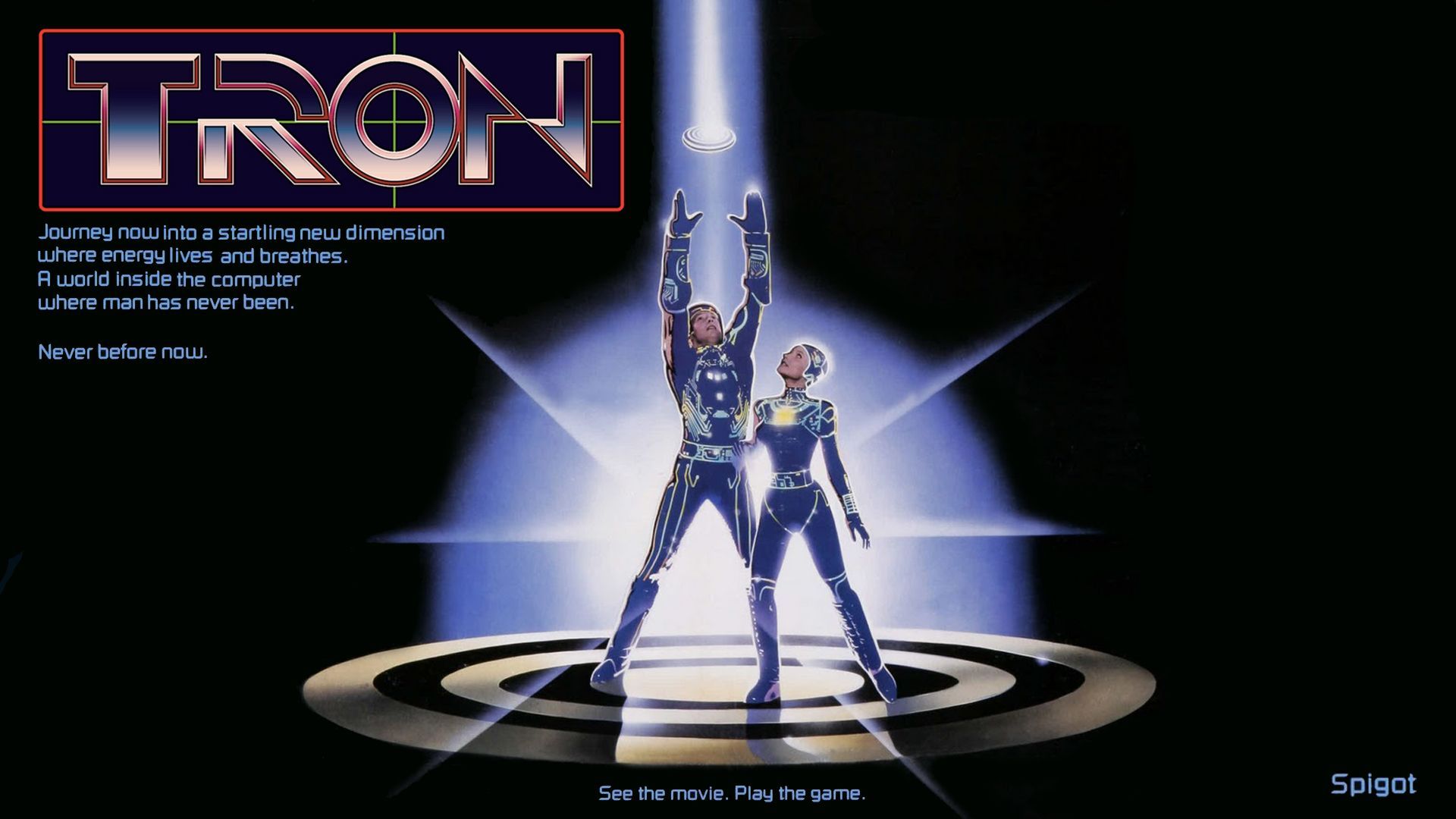 1920x1080 Classic Tron Wallpaper. George Spigot's Blog