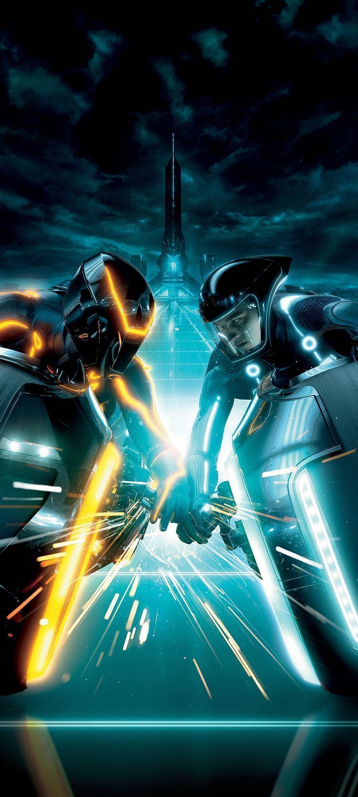 736x1636 Tron Legacy Character Posters Wallpaper