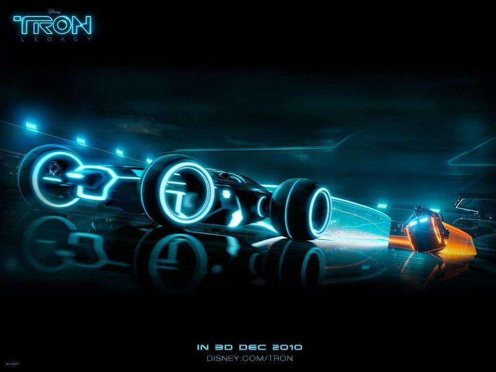 1024x768 Tron: Legacy Wallpaper