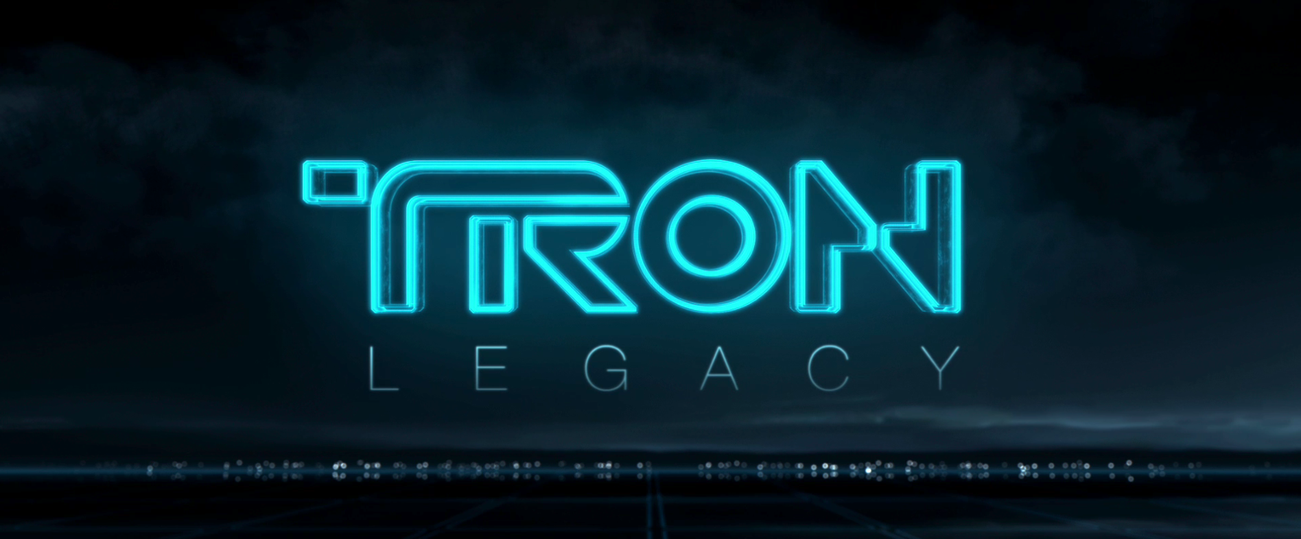 1896x786 Tron Legacy Movie Logo Landscape Desktop Wallpaper
