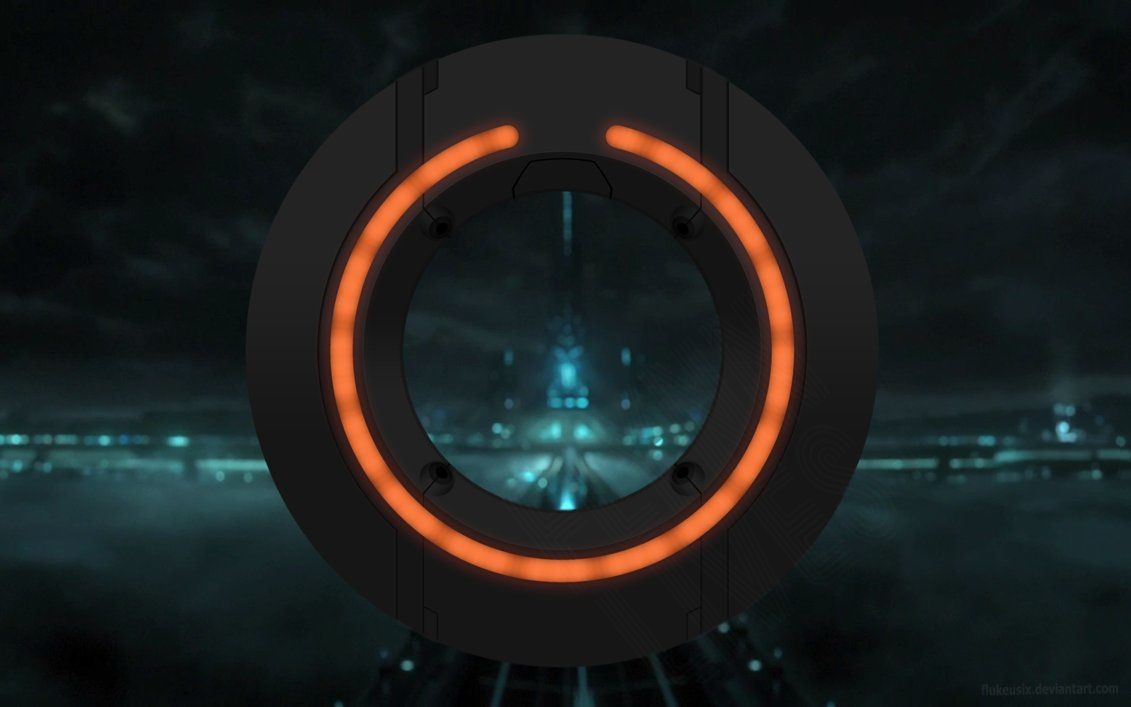 1131x707 Tron Legacy Identity Disc Desktop Wallpaper