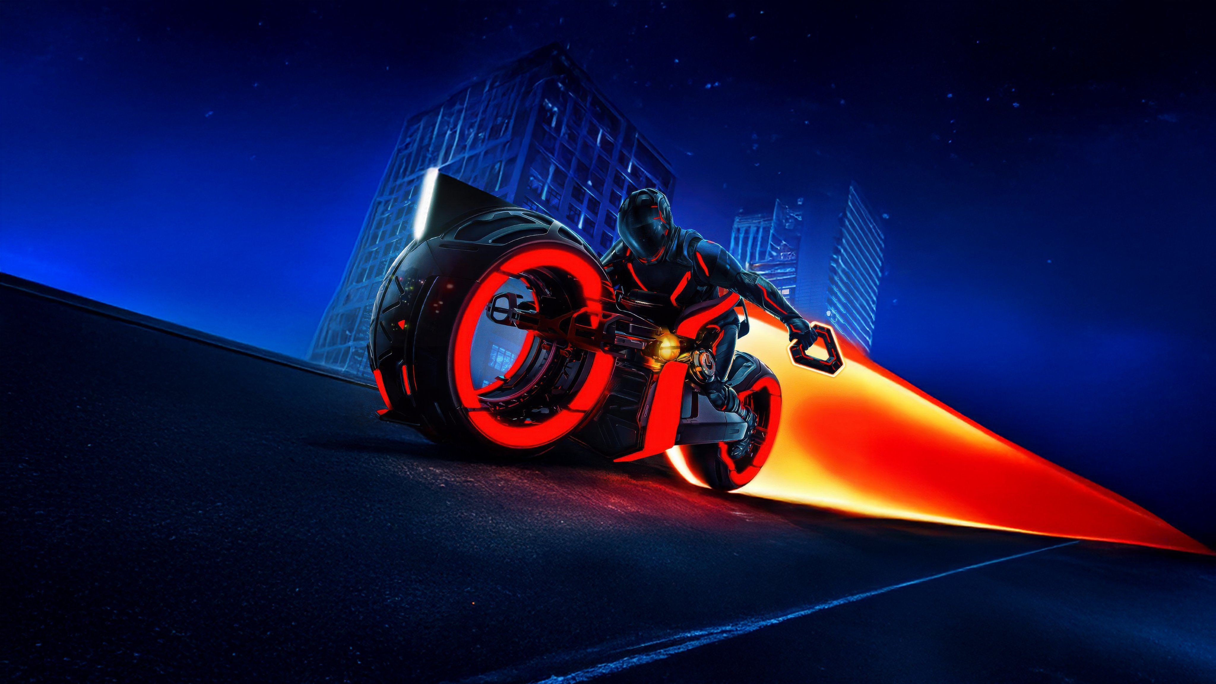 4096x2304 Hdqwalls on X: Tron Ares Empire Magazine Wallpaper Textless Wallpaper Edited By : Download Link : #TronAres #jaredleto #wallpaper #Wallpaper #Wallpaper4k kwallpaper #Empire #Lightcycle #bike #cyberpunk #desktop