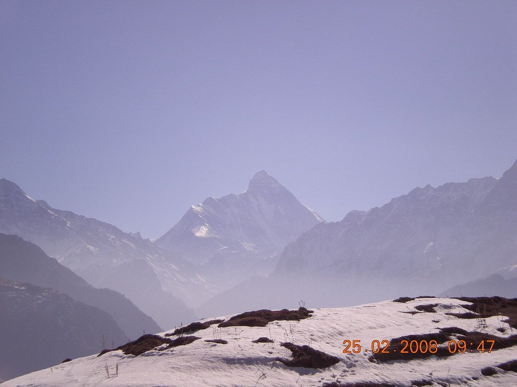 1024x768 Mt Nanda Devi Peak