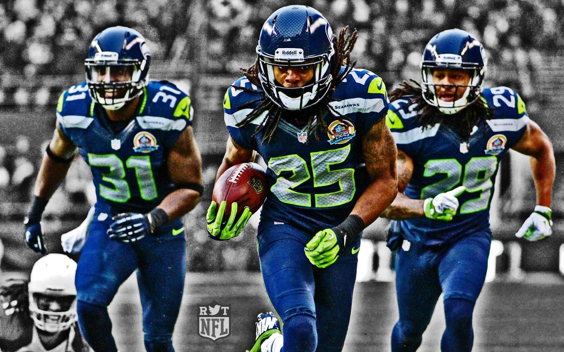 1920x1200 Nfl Wallpaper Free Thomas Richard Sherman Kam Chancellor