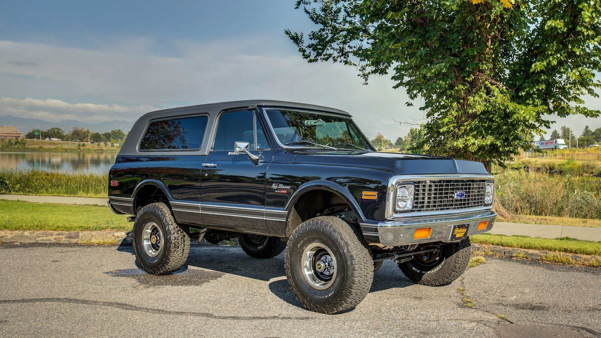 1920x1080 Chevy K5 Blazer With A Corvette V8 And Harley Davidson Paint Is An All American Restomod