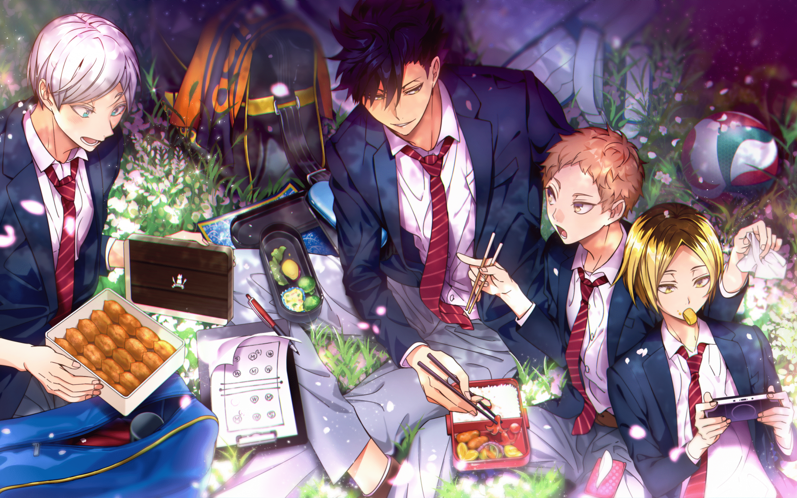 2560x1600 Download 2560x1600 Haikyuu, Tetsurou Kuroo, Kenma Kozumeshoujo
