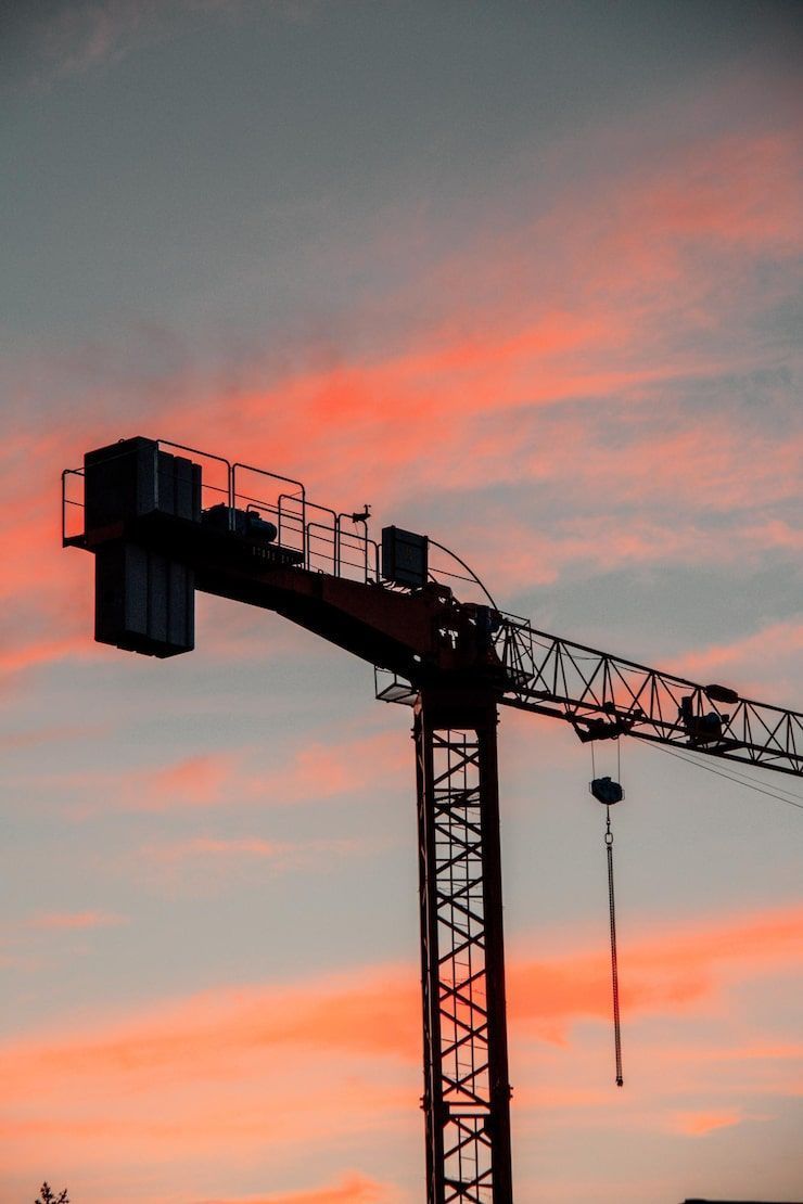 740x1110 Crane mobile wallpaper Image