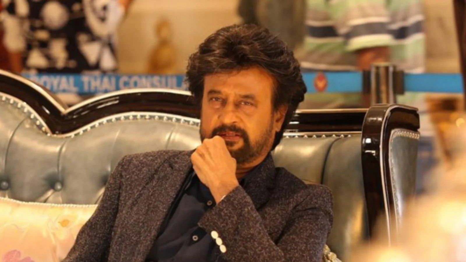 1600x900 Rajinikanth as Muthuvel Pandian Shiva Rajkumar Tamannaah Ramya Krishnan Sunil Jackie Shroff Vasanth Ravi Vinayakan HD Jailer Wallpaper