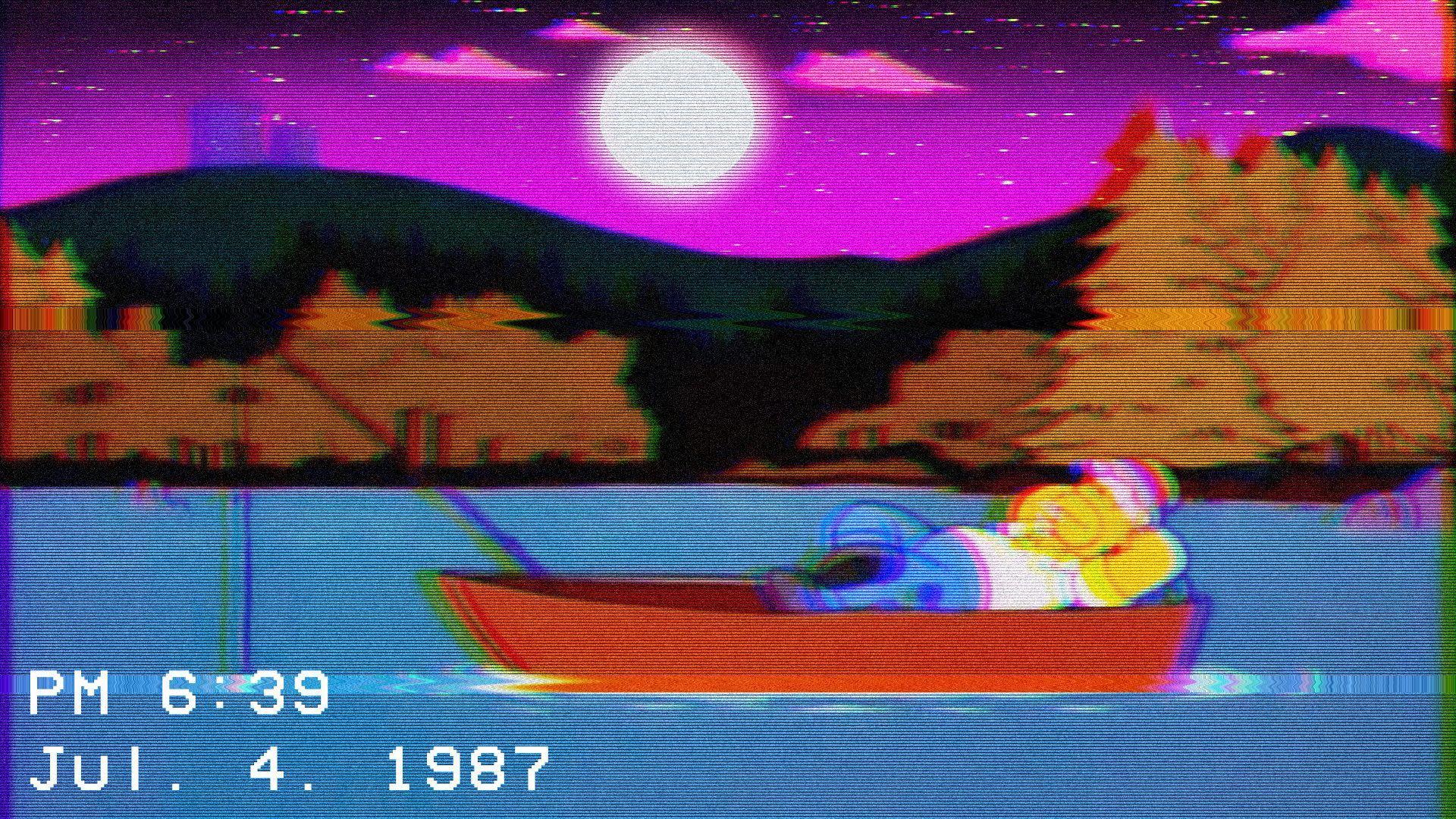 1920x1080 Simpsons Aesthetic Desktop Wallpaper