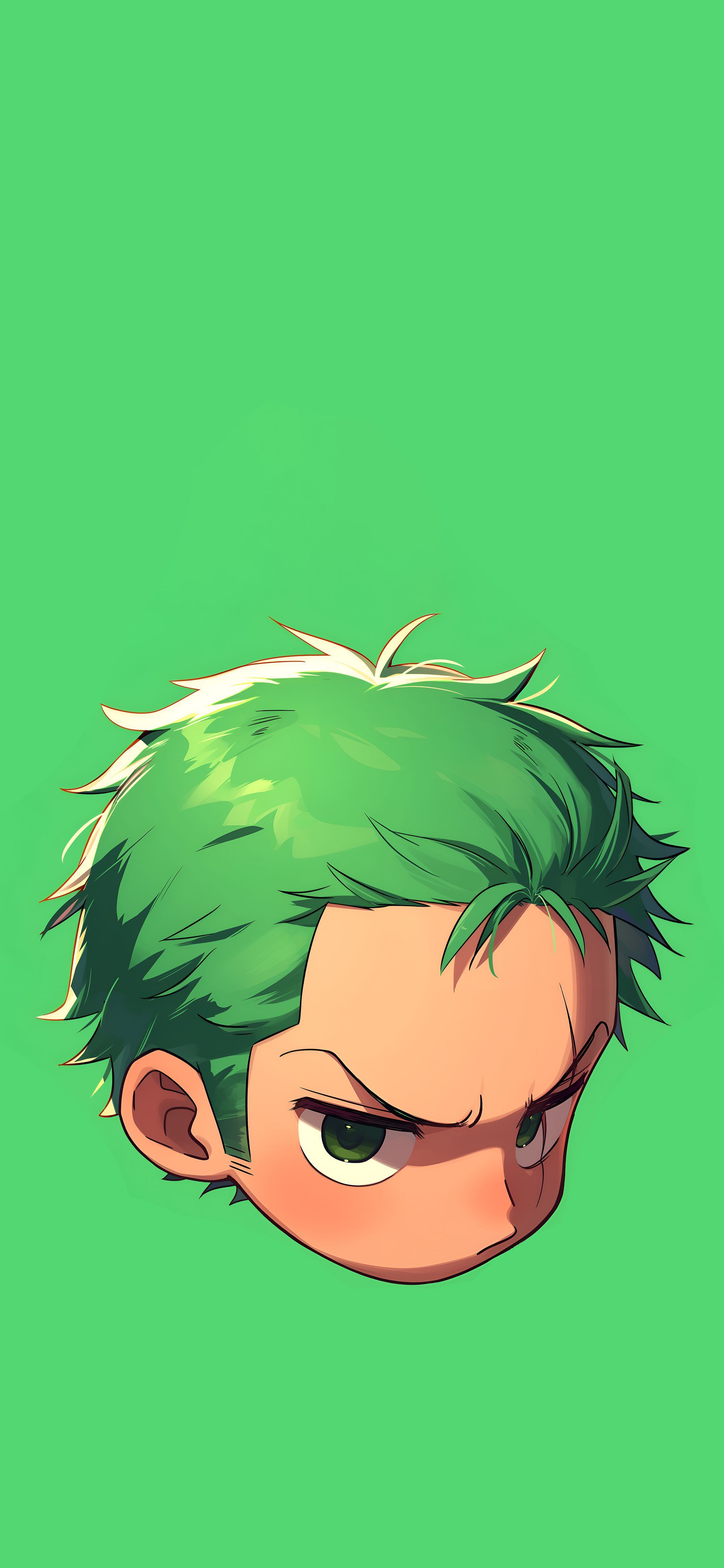 2000x4329 Cute Zoro Chibi Wallpaper Anime Art Wallpaper HD