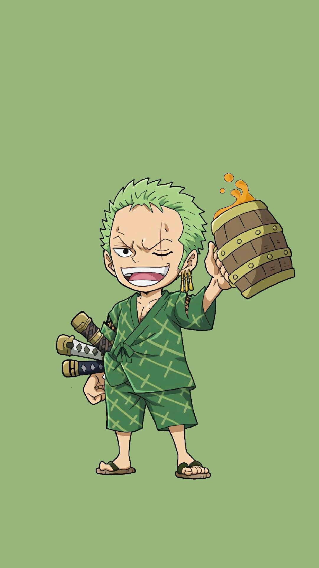 1080x1920 Cute Zoro Wallpaper