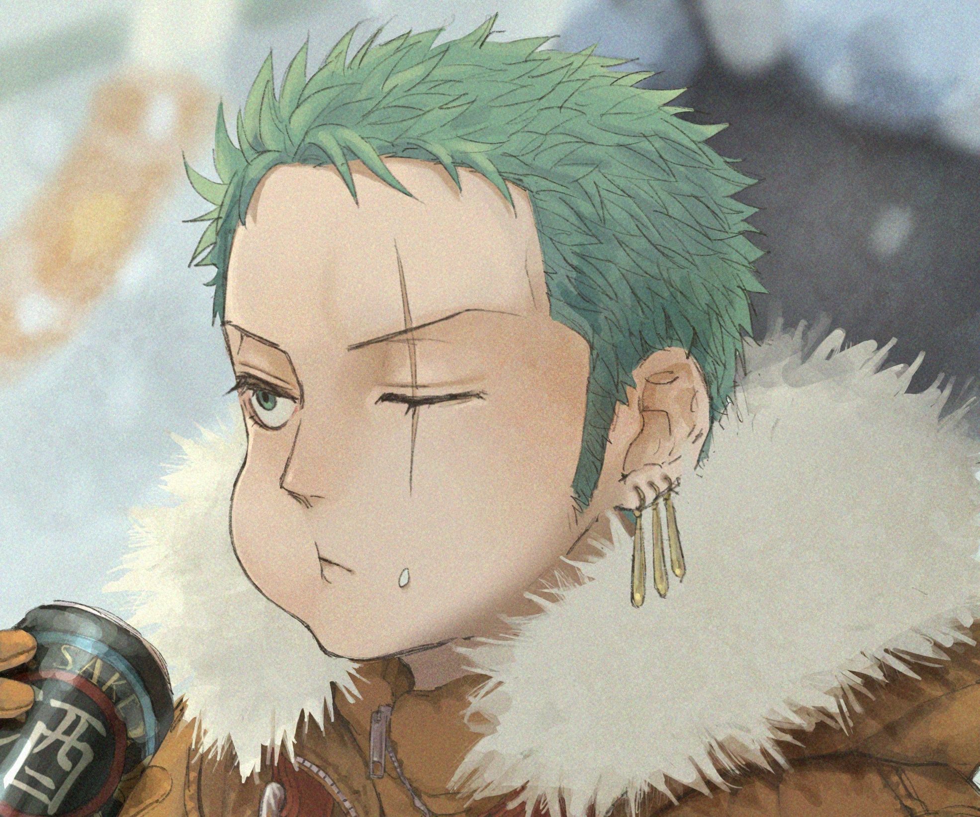 1971x1643 Roronoa Zoro HD Wallpaper