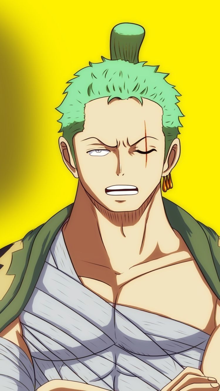 750x1334 Phone wallpaper: Roronoa Zoro, Anime, One Piece, Kozuki Momonosuke 1154446