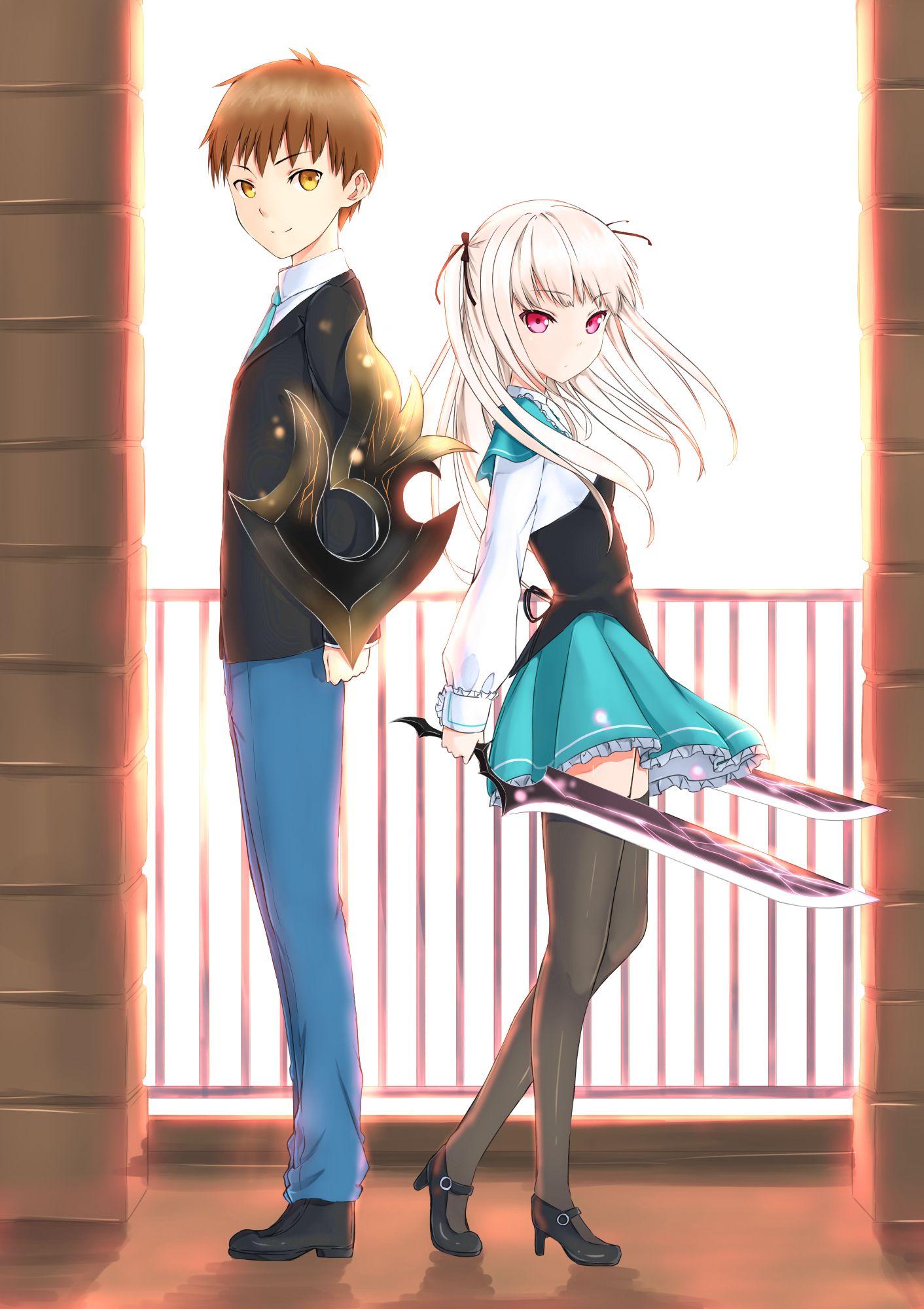 Bucchigiri Anime Duo HD Wallpaper