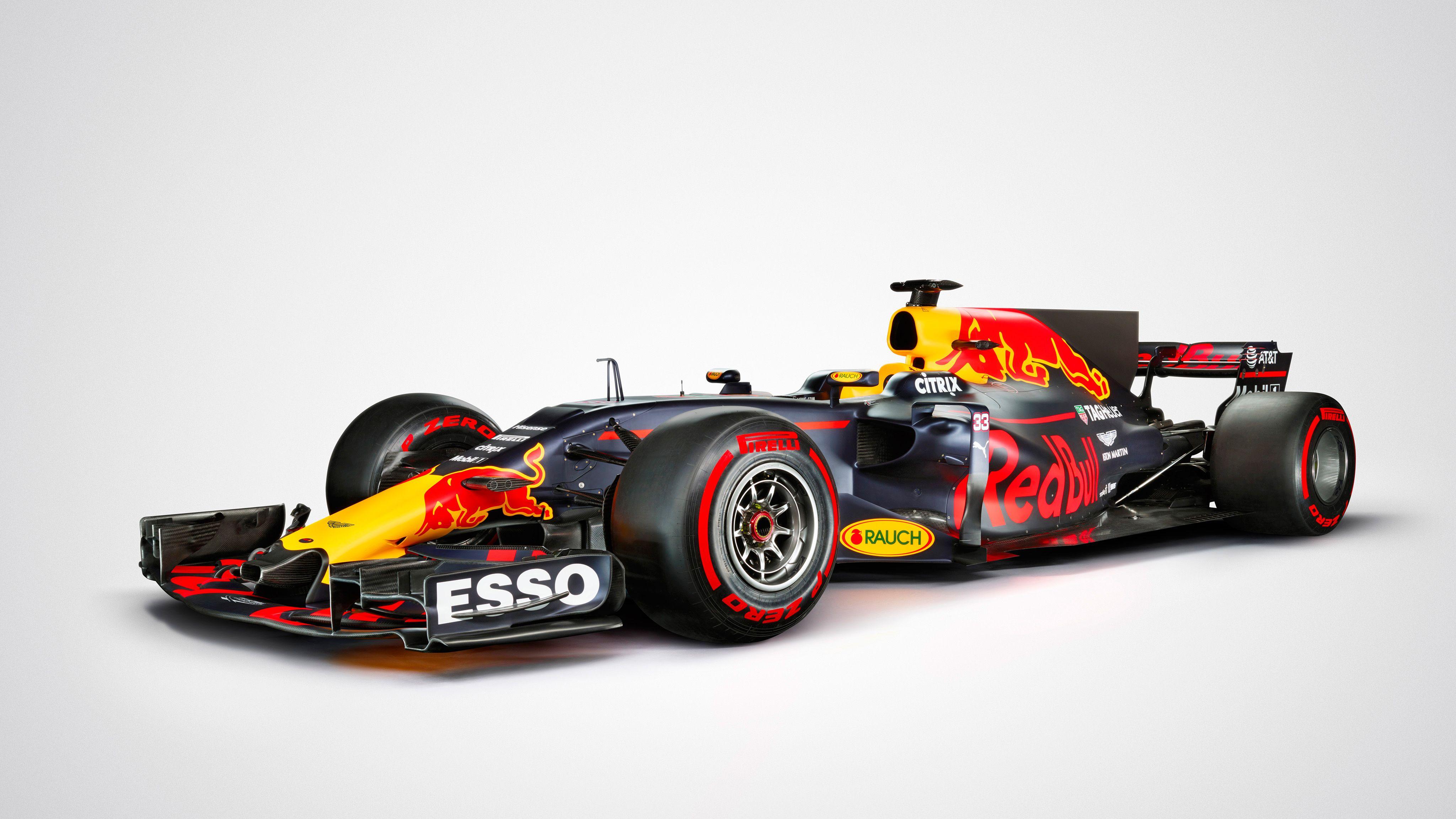4096x2304 Red bull RB13 Formula 1 Car 4K Wallpaper. HD Car Wallpaper