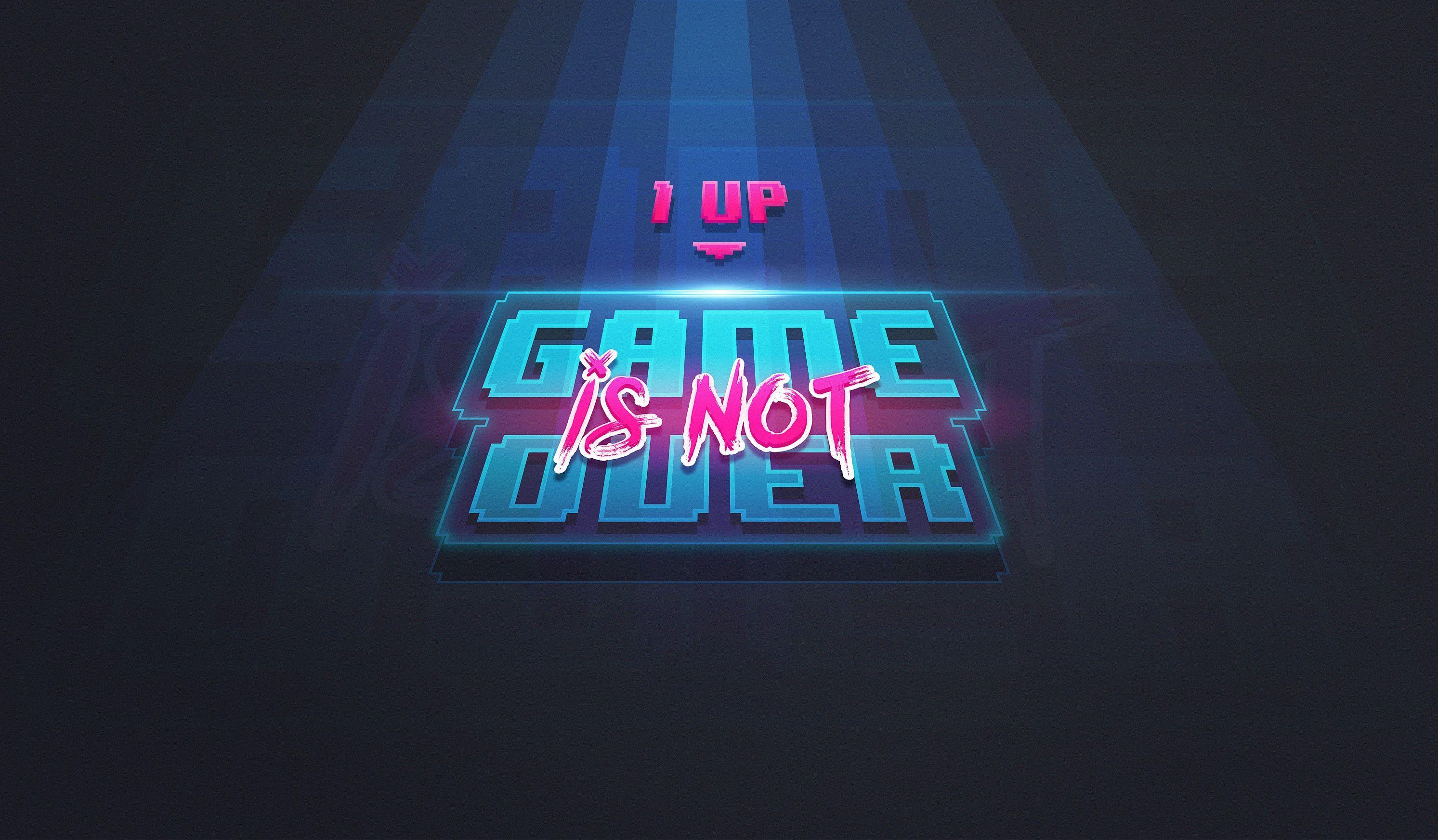 2986x1745 Game Over Wallpaper