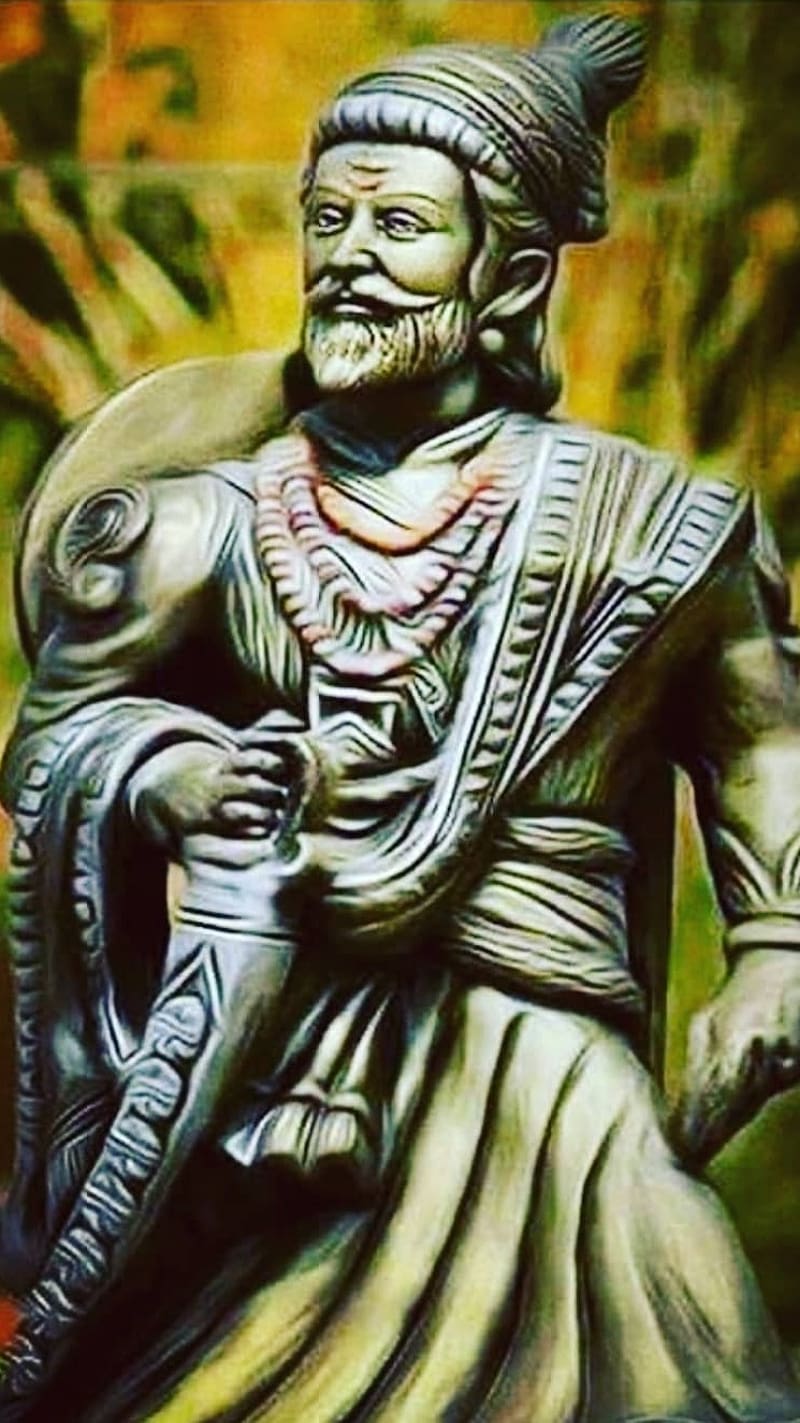 800x1423 Shivaji Maharaj .Maharaj Daksh, shivaji maharaj, raja, king, maharaja, HD phone wallpaper