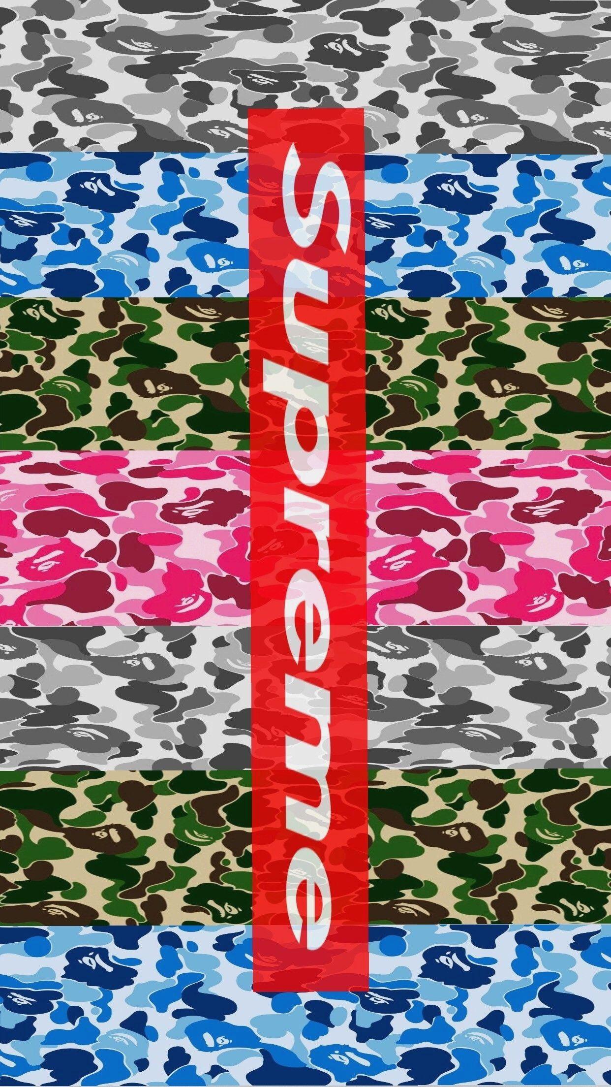 Supreme x yeezy outlet wallpaper