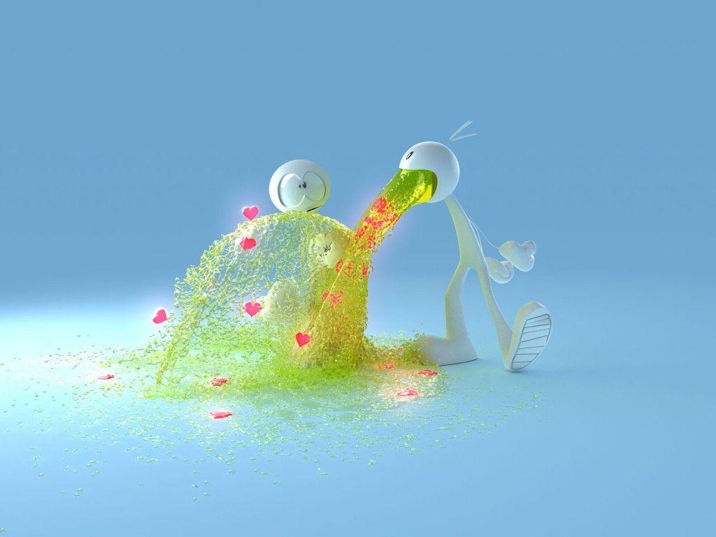 1024x768 High Resolution and Shiny 3D Wallpaper To Spice Up Your