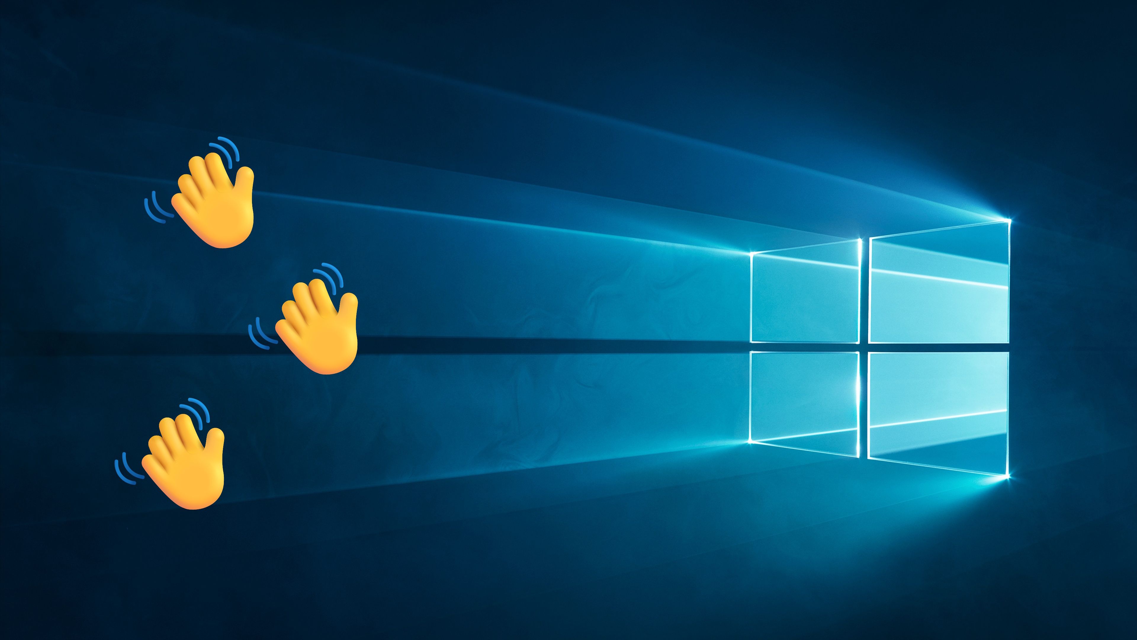 3840x2160 I was shocked to find out the Windows 10 desktop background wasn't computer generated, but a picture of lasers being shot through an actual window