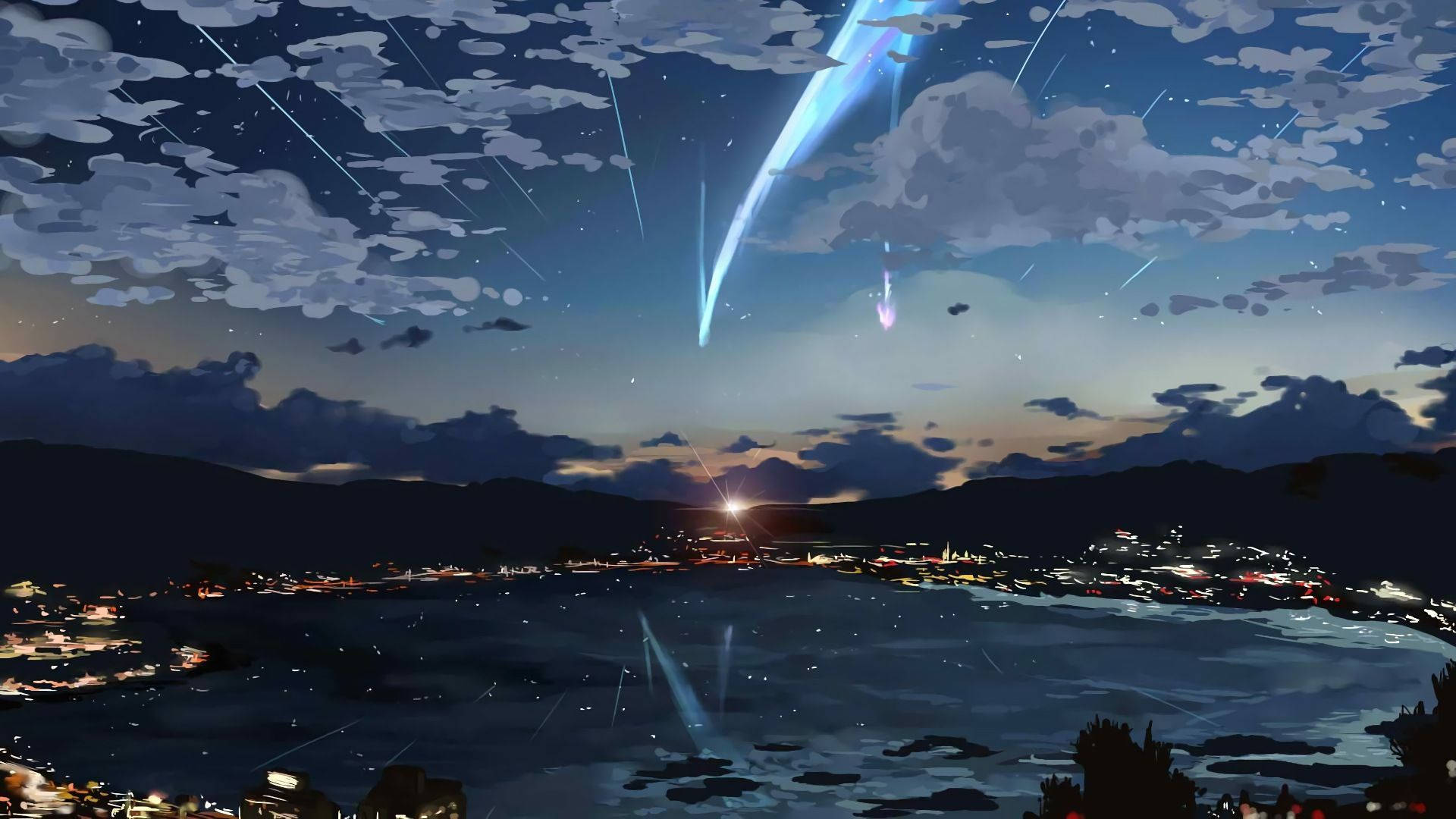 1920x1080 Anime Landscape Wallpaper