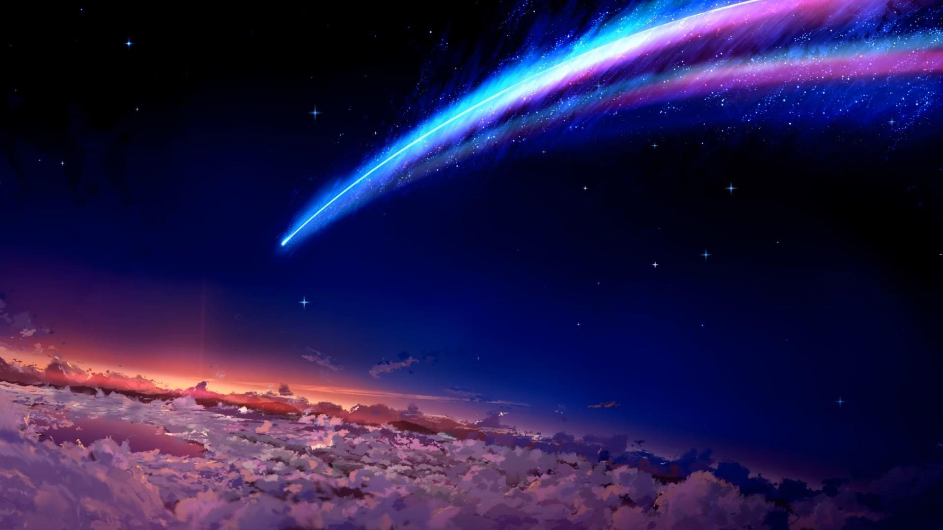 1920x1080 Anime Landscape Screencap Wallpaper (1920x1080)
