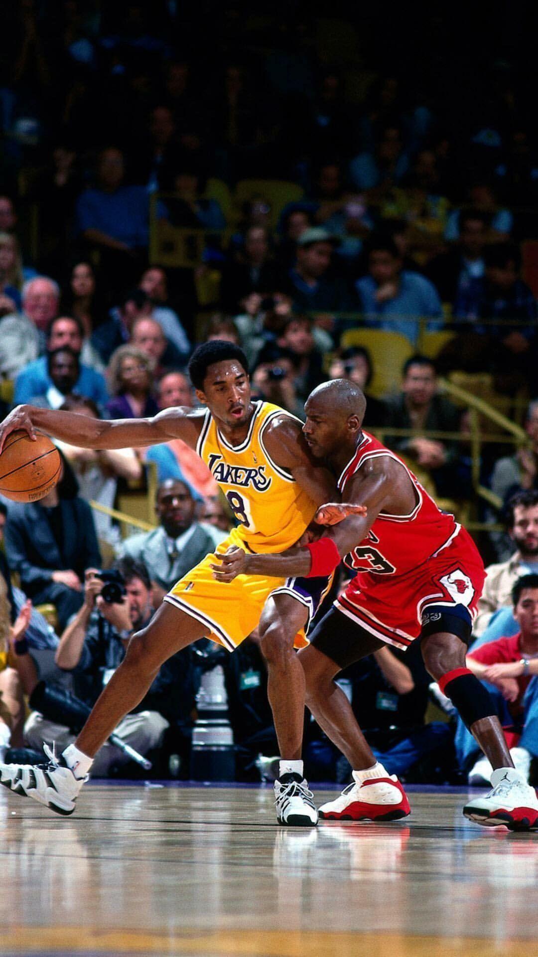 1080x1920 Kobe Bryant và Michael Jordan.  Kobe bryant michael jordan, Kobe