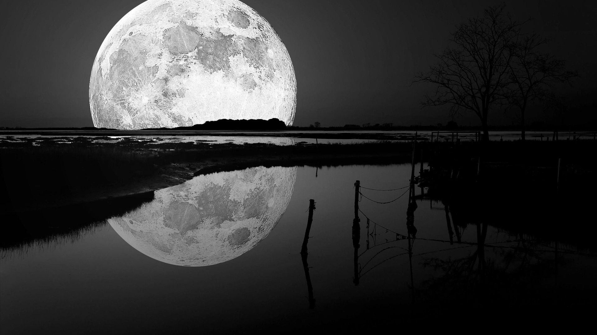 1920x1080 Aesthetic Black Moon Wallpaper 2880x1800 56425
