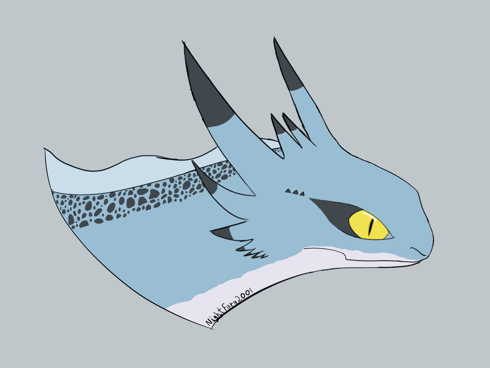 1600x1200 Light Fury Redesign AKA what I wish the Light Fury looked like