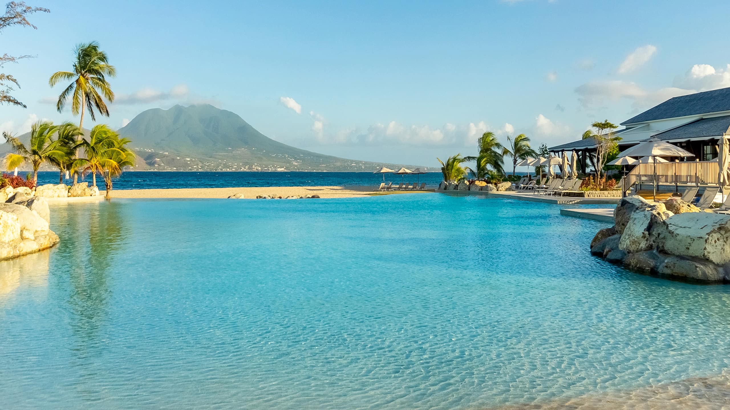 2560x1440 Five Star Caribbean Hotels. Park Hyatt St. Kitts Christophe Harbour