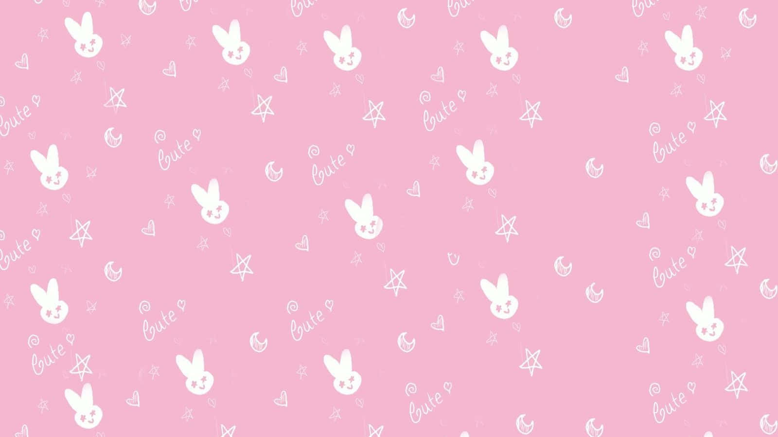 1600x900 Pink Kawaii Background