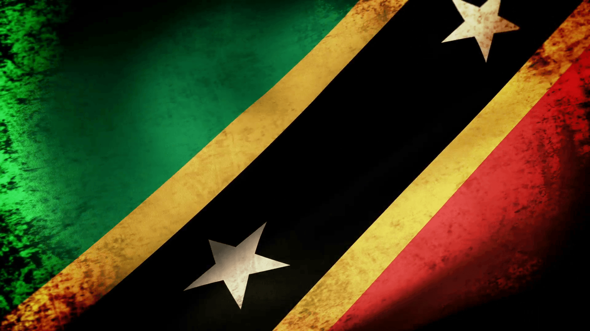 1920x1080 Saint Kitts And Nevis Flag Wallpaper