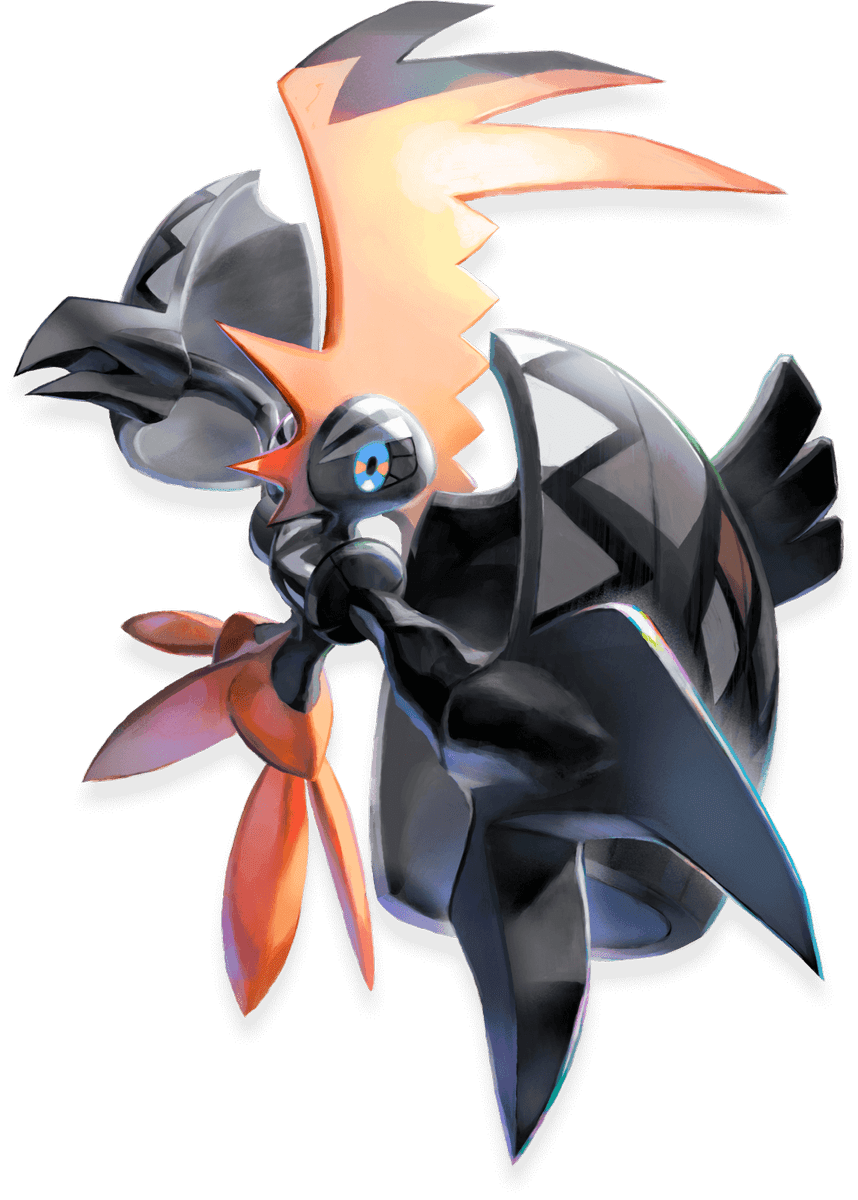 858x1200 Official Artwork For Shiny Tapu Koko In Pokémon Sun Tapu