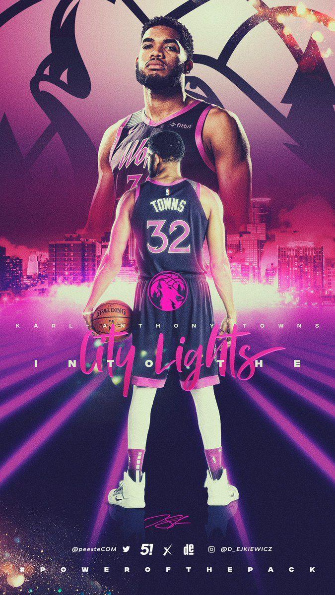 675x1200 Karl Anthony Towns // Minnesota Timberwolves // NBA // City