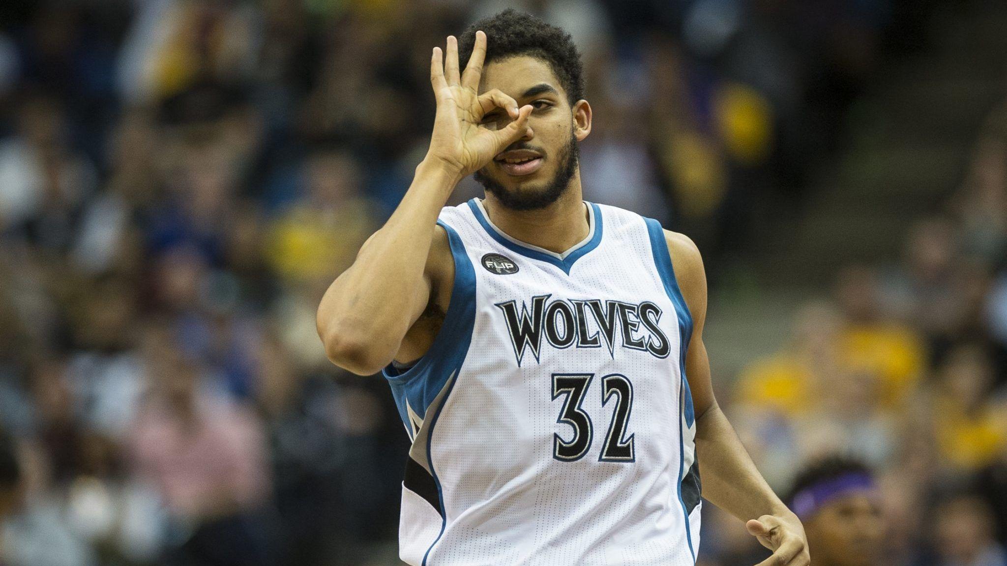 2048x1152 Timberwolves' Karl Anthony Towns Shows Off Nasty Skills Vs. Warriors