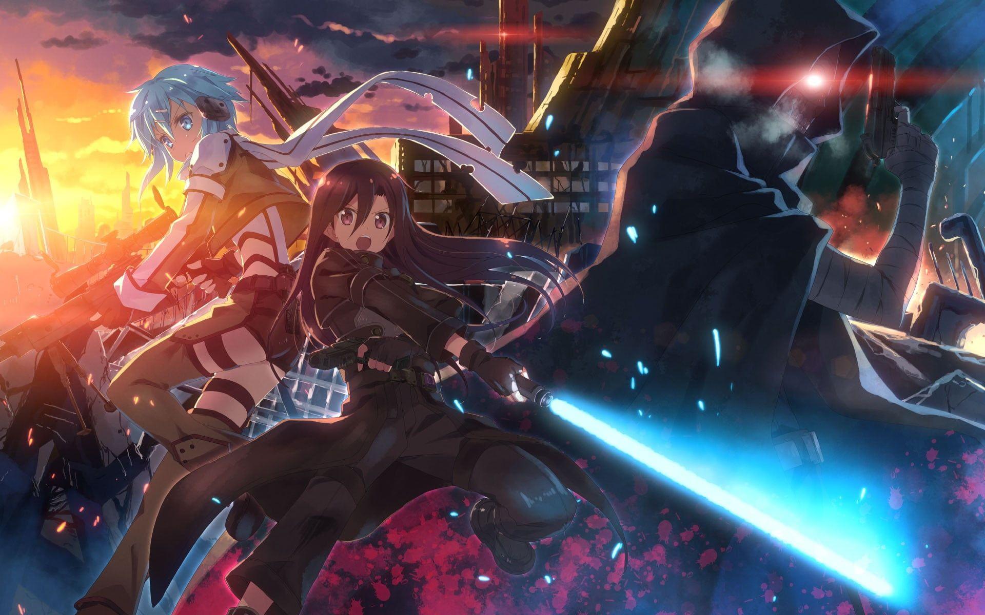 1920x1200 Sword Art Online Season 3 poster HD wallpaper