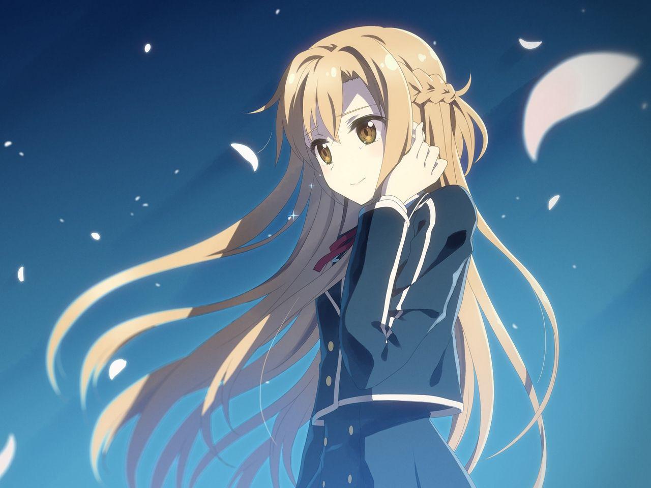 1280x960 Download wallpaper 1280x960 asuna yuuki, sword art online, sword